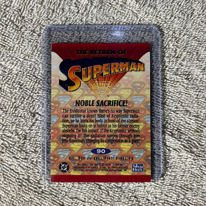 Vintage Superman - Trading Card
