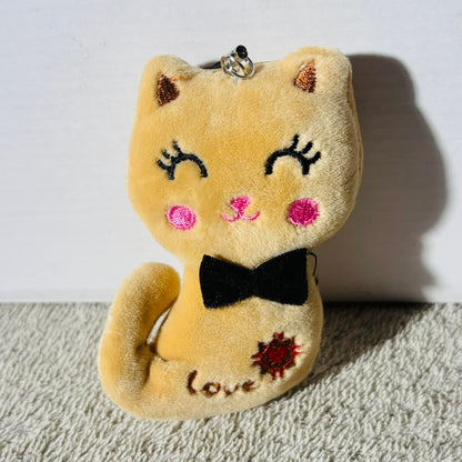 Brown Love Cat - Plushie